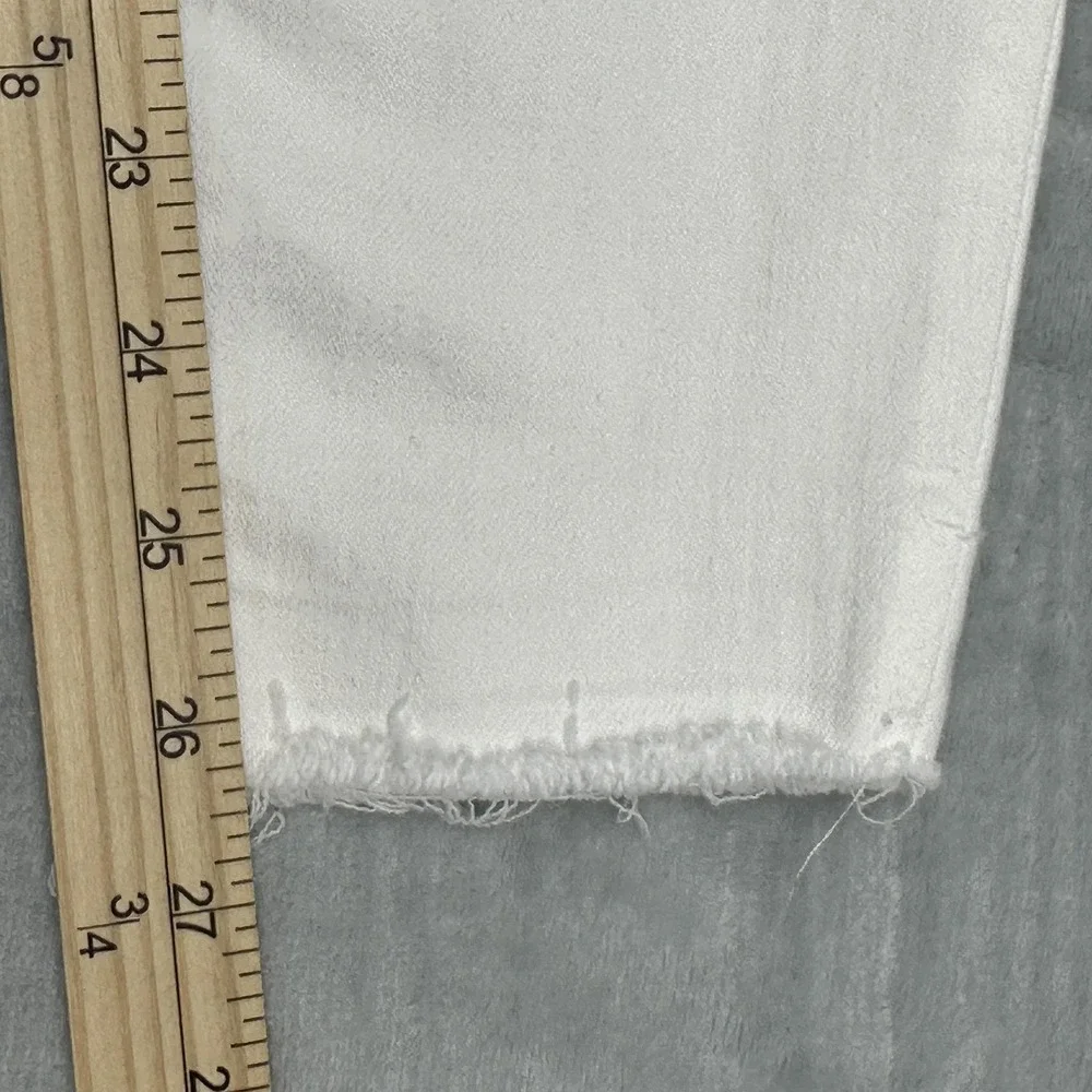 Spanx Jegging Jeans Womens‎ XL White High Rise Pull On Stretch Shaping Denim